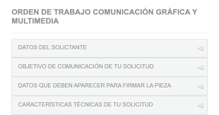 Formulario De Solicitud De Proyecto De Diseño Gráfico Y Multimedia