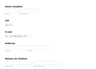 Formulário Do Jonas