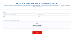 Formulario Entrega De Tareas