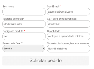 Formulario Impressos