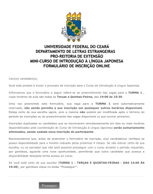 Formulario Inscricoes Turma 1 Tercas E Quintas Feiras 14 00 15 30 2 Form Template