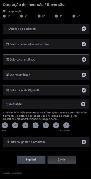 Formulário Operacional V1.0