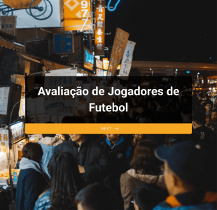 Formulário Para Avaliação De Jogadores De Futebol Form Template