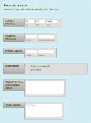 Formulario Para Direccion