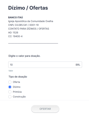 Formulário Para Doação Paypal Form Template