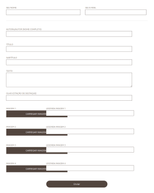 Formulário Para Envio De Textos
