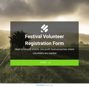 Formulário Para Registro De Voluntários E Pedidos De Apoio Da Comunidade Durante A COVID 19 Form Template