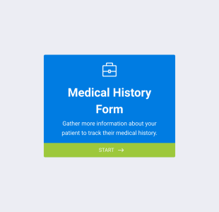 Formulário Para Registro Do Histórico Médico Form Template