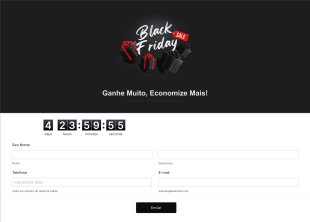 Formulário Para Sorteios Na Black Friday Form Template