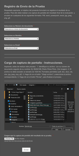 Formulario Prueba URL Form Template