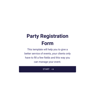 Formulario Reservas Form Template