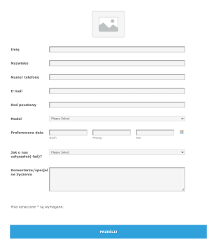 Formularz Prośby O Jazdę Próbną Form Template