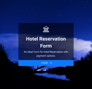 Formularz Rezerwacji Hotelu Form Template