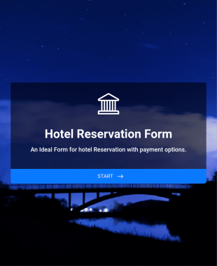 Formularz Rezerwacji Hotelu