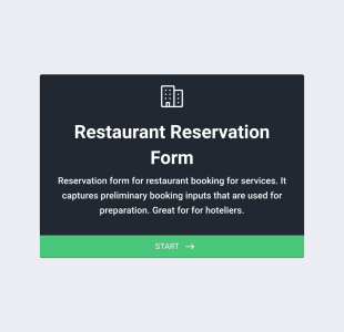 Formularz Rezerwacji Restauracji