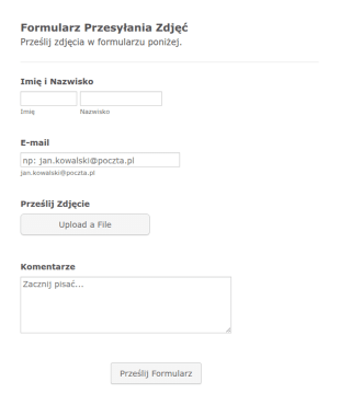Formularz Załączników