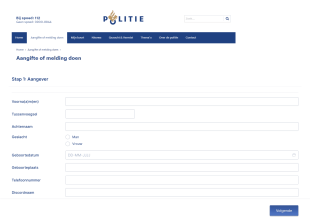 Formulier Politie
