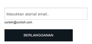 Formulir Email Sederhana