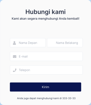 Formulir Hubungi Kami Tema Jeruk Nipis Form Template