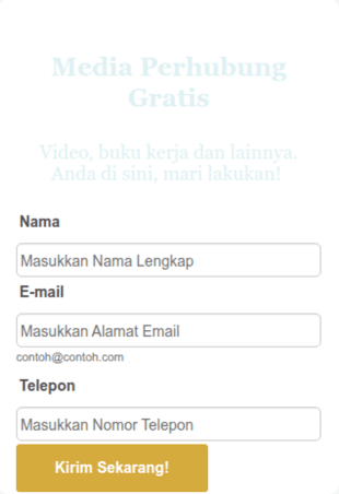 Formulir Keikutsertaan EMail