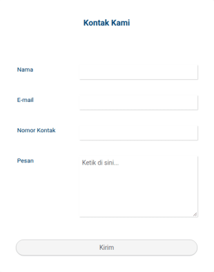Formulir Kontak Langit Biru