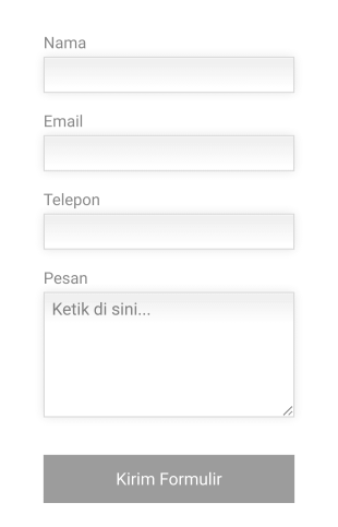 Formulir Kontak Responsif Bilah Sisi WordPress
