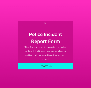 Formulir Laporan Polisi