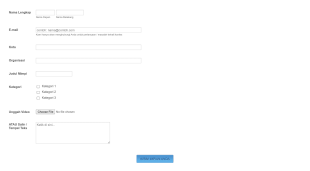 Formulir Pendaftaran Kontes Form Template