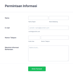 Formulir Permintaan Informasi