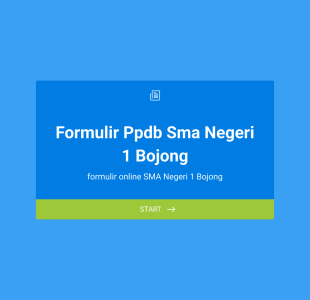 Formulir Ppdb Sma Negeri 1 Bojong