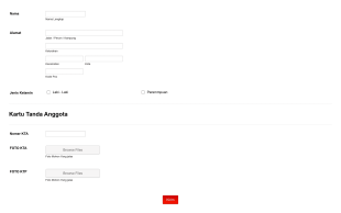 Formulir Saksi Form Template