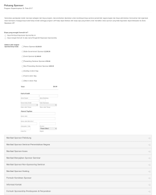 Formulir Sponsor Kepemimpinan Saint Pete 2017 Form Template