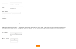 Formulir Unggah Entri Form Template