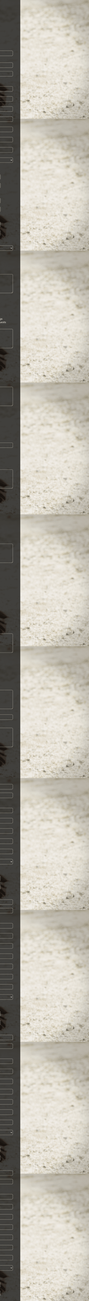 Foster Application Form Template