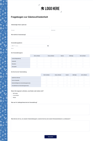 Fragebogen Zur Gästezufriedenheit