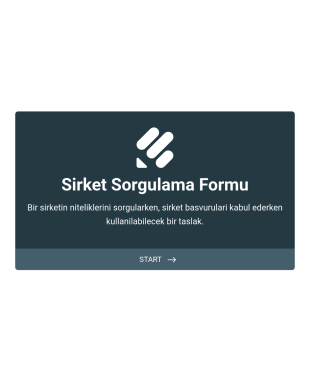 Franchise Başvuru Form Şablonu