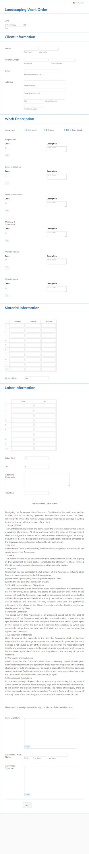 Frank All In One Servises Llc Form Template