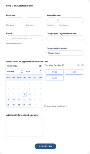 Free Client Consultation Form Template