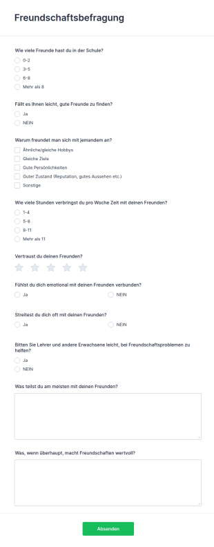 Freundschaftsbefragung