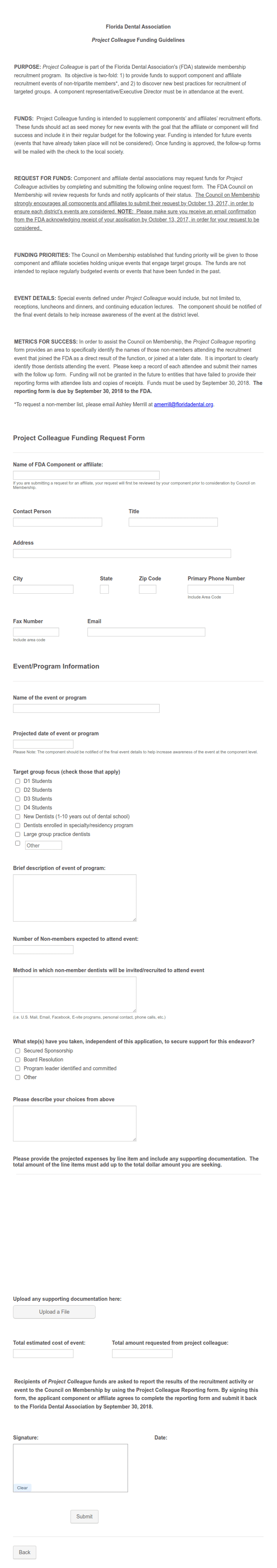 Funding Request Form Template | Jotform