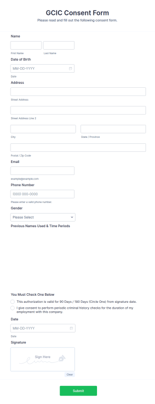 GCIC Consent Form Template