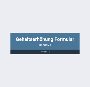 Gehaltserhöhung Formular Form Template