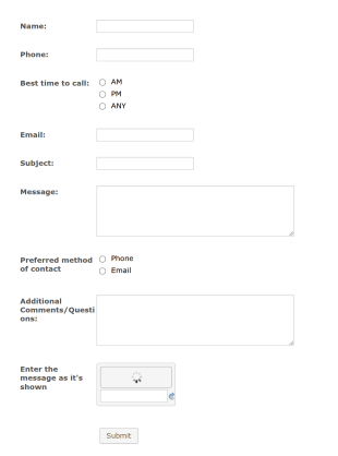 General Request Form Template