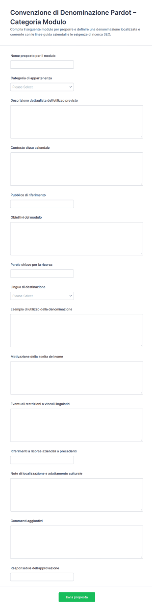 Generatore Di Convenzioni Di Denominazione