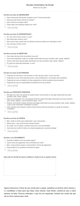 Gerador Automático De Script