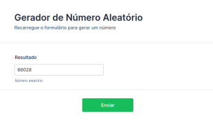 Gerador De Número Aleatório