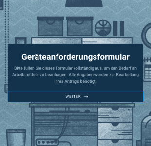 Geräteanforderungsformular
