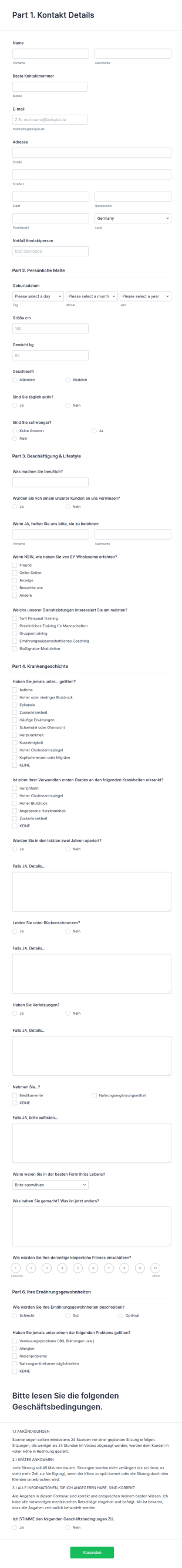 Gesundheitsprüfung