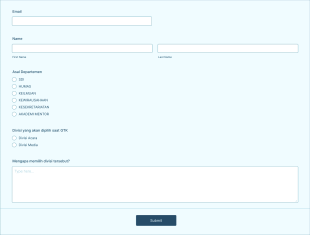 Get To Know FoSEI #PANITIA Form Template
