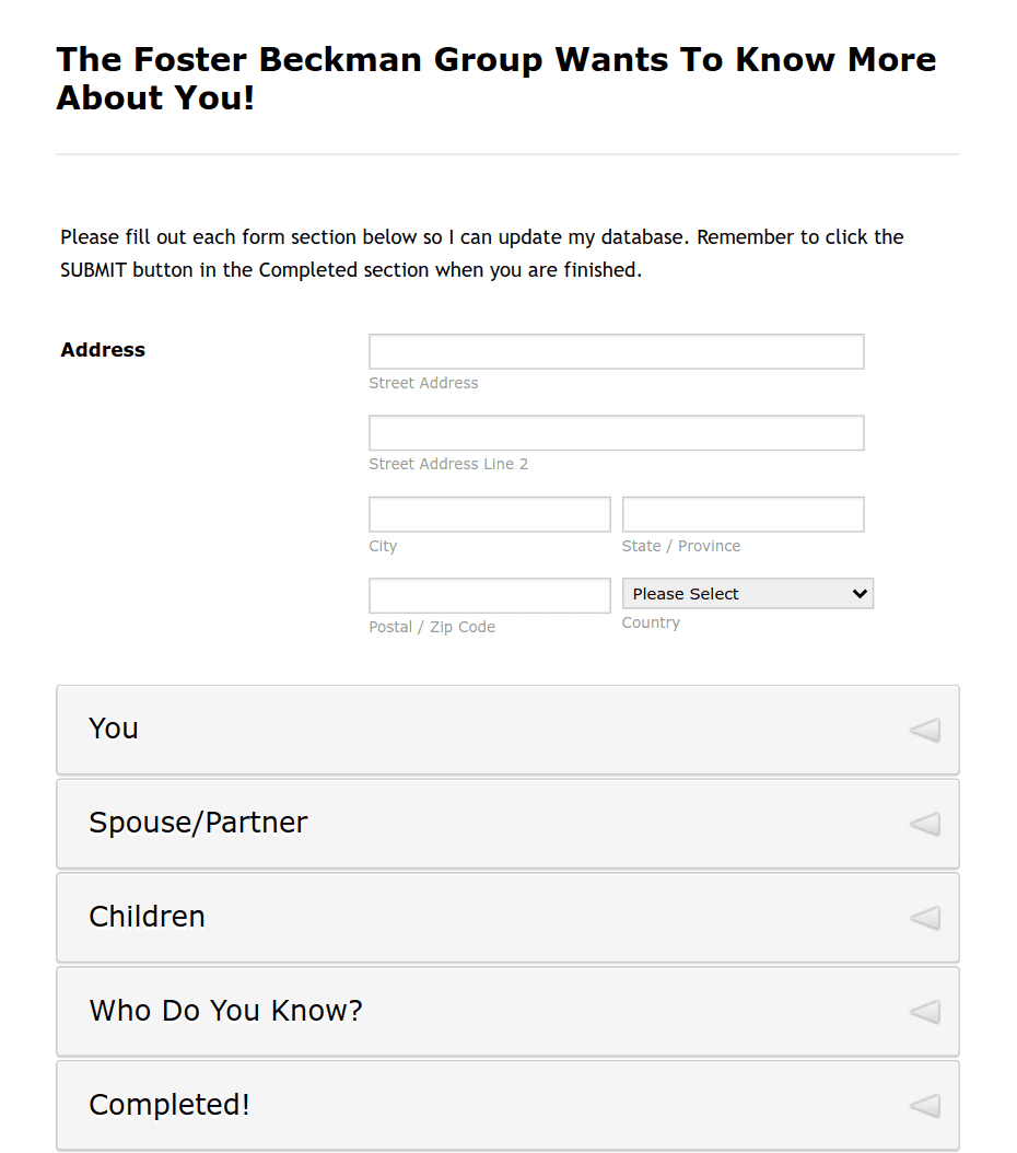 Get to Know You Questionnaire Form Template | Jotform